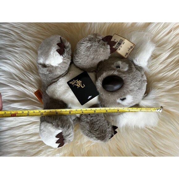 Hudson’s Bay tag Vintage plush koala Bear Stuffed Animal 24K Polar Puff  1990s - Picture 2 of 8